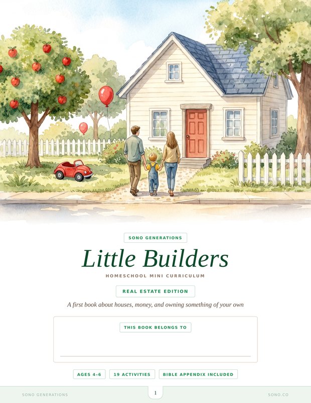 Cover of Little Builders, ages 4 to 6