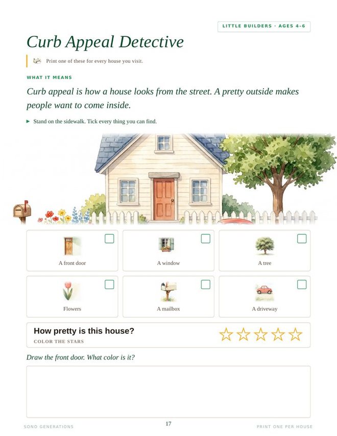 The Curb Appeal Detective page